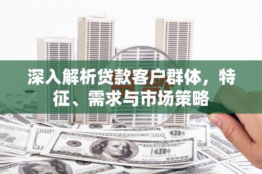 社旗深入解析贷款客户群体，特征、需求与市场策略