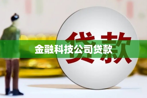 社旗金融科技公司贷款