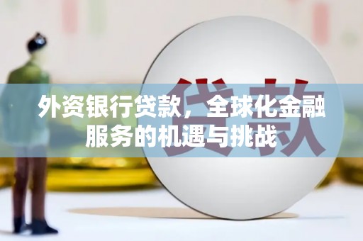 社旗外资银行贷款，全球化金融服务的机遇与挑战