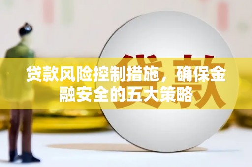 社旗贷款风险控制措施，确保金融安全的五大策略