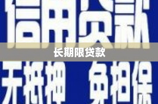 社旗长期限贷款