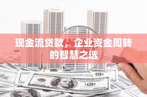 社旗现金流贷款，企业资金周转的智慧之选