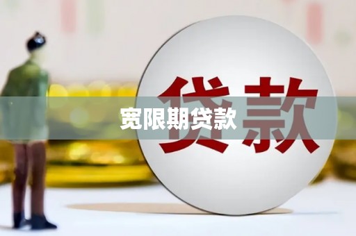 社旗宽限期贷款