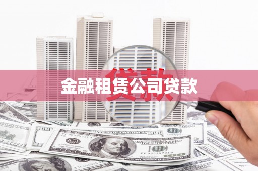 社旗金融租赁公司贷款