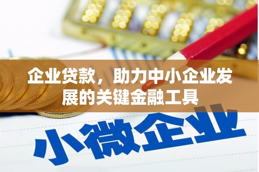 社旗企业贷款，助力中小企业发展的关键金融工具