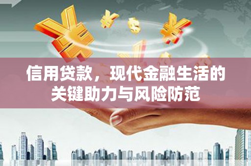 社旗信用贷款，现代金融生活的关键助力与风险防范