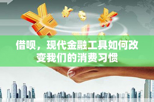 社旗借呗，现代金融工具如何改变我们的消费习惯