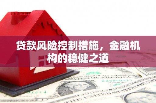 社旗贷款风险控制措施，金融机构的稳健之道