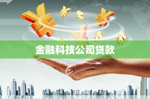 社旗金融科技公司贷款