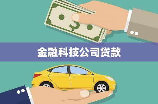 社旗金融科技公司贷款
