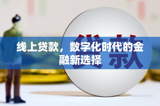 社旗线上贷款，数字化时代的金融新选择