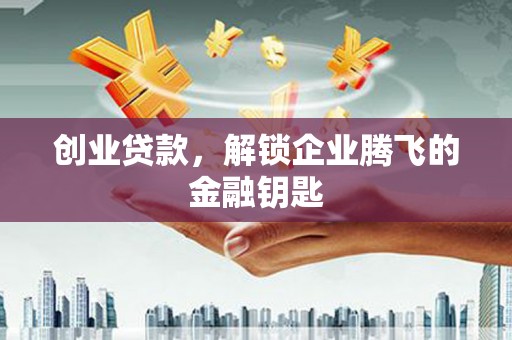 社旗创业贷款，解锁企业腾飞的金融钥匙